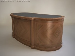 desk lord ciliegio 3D Model