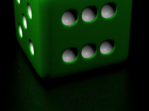 dice set 3D Model