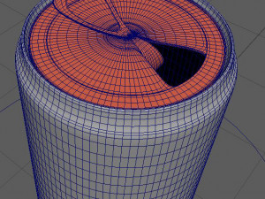 can beer soda cola Modelo 3D