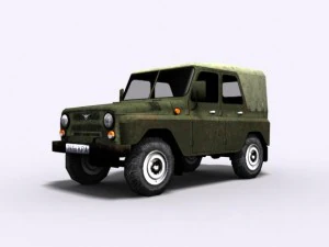 uaz469 3D Model