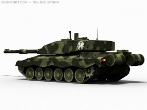 tank challenger 3D Модель