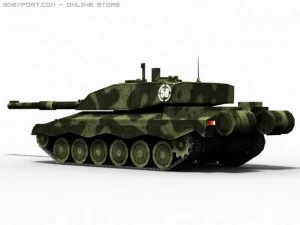 tank challenger 3D Model