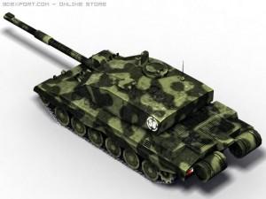 tank challenger 3D Модель