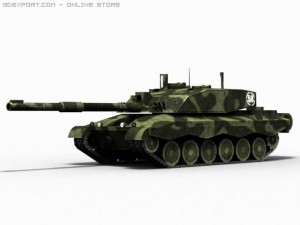 tank challenger 3D Модель