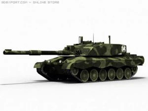 tank challenger 3D Model