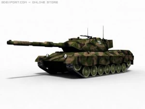 tank leopard 1a5 3D Model