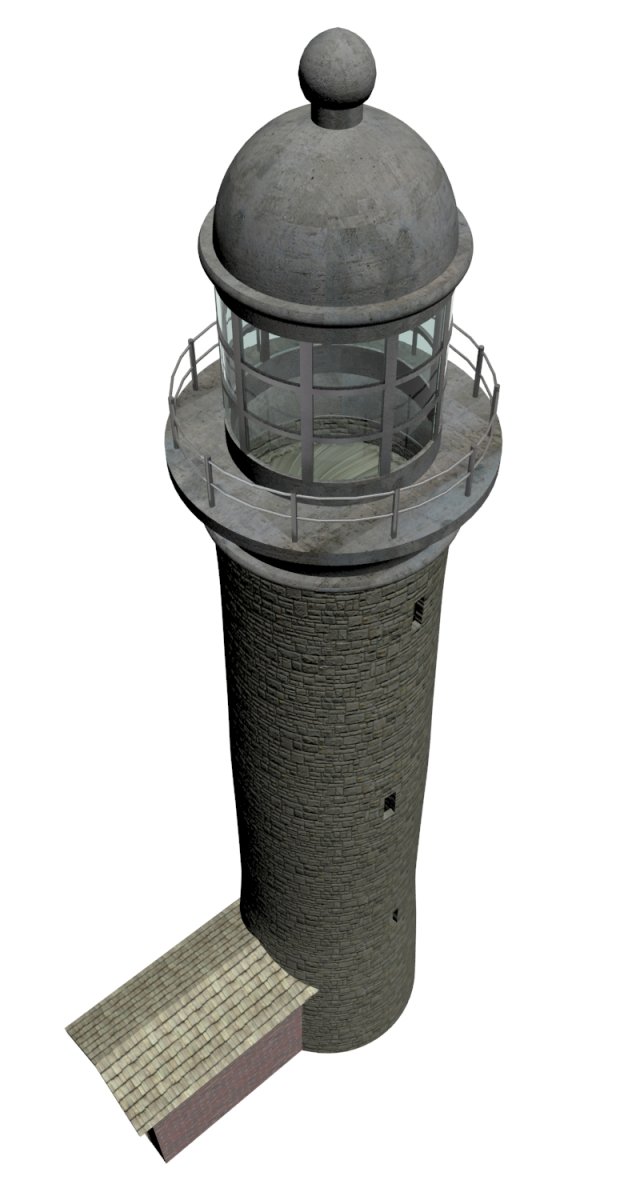 lighthouse 3Dモデル .c4d .max .obj .3ds .fbx .stl .blend 
