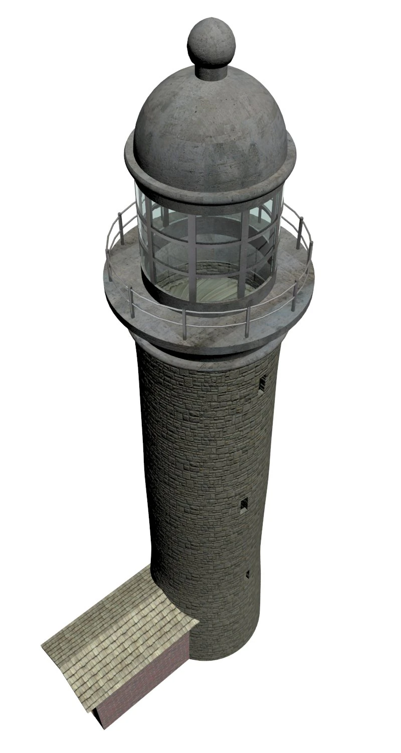 faro Modello 3D .c4d .max .obj .3ds .fbx .stl .blend