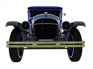 old car from the last century 3D Модель