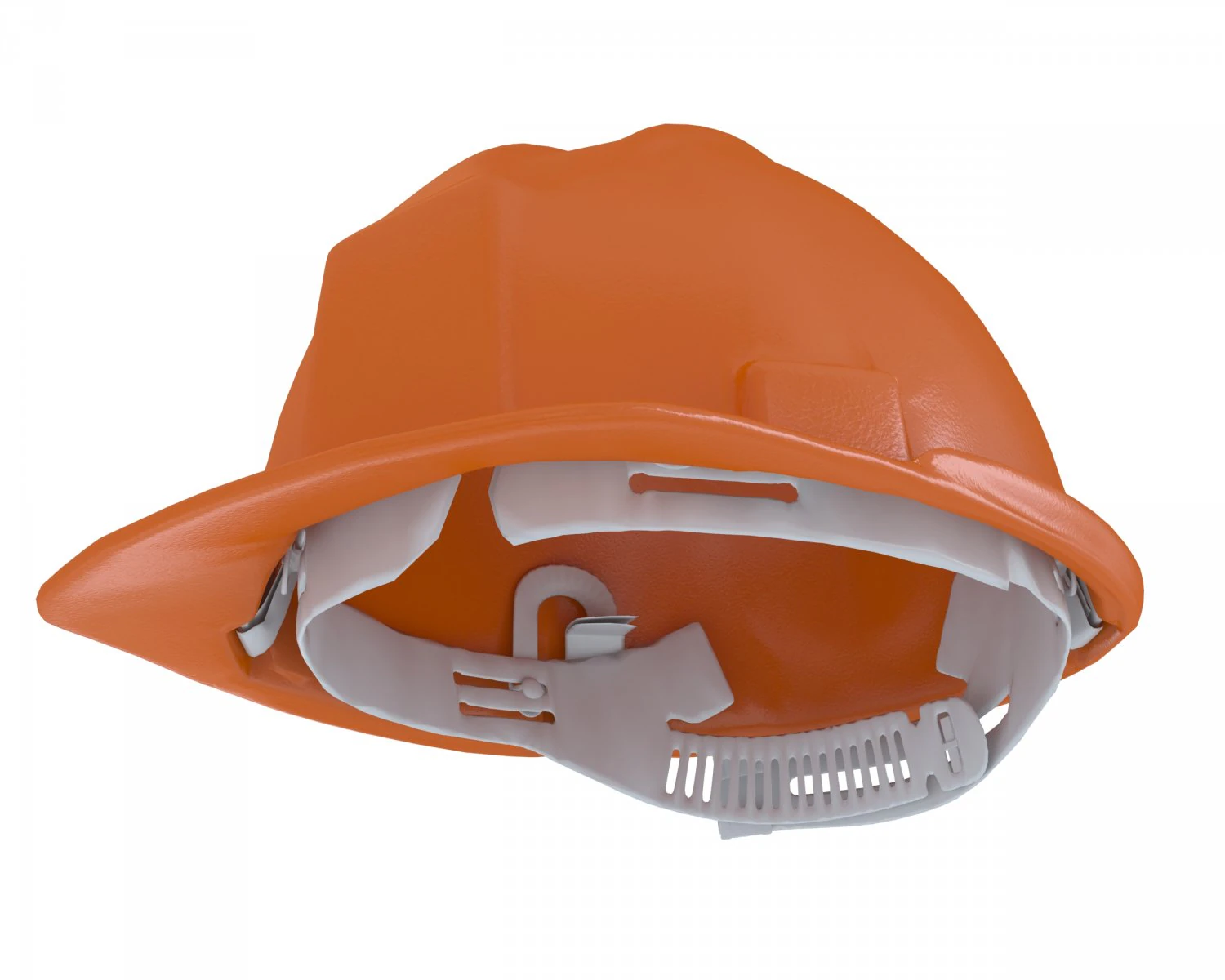 high quality model construction helmet 3D Model .c4d .max .obj .3ds .fbx .stl .blend