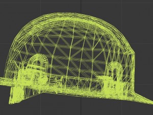 high quality model construction helmet Modelo 3D