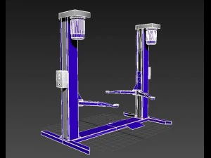 the lift car 3D Model