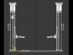 the lift car Modelo 3D