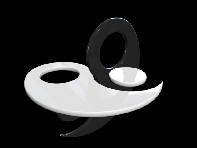 symbol original animated unusual yin-yang 3Dモデル .c4d .max .obj .3ds .fbx .stl .blend 