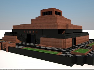 lenins mausoleum 3D Model