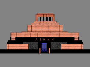 lenins mausoleum 3D Model