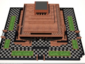 lenins mausoleum 3D Model