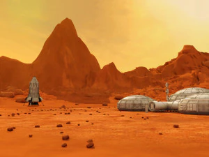 mars environment 3D Model