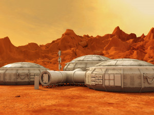 mars environment 3D 모델