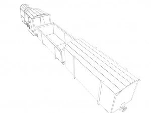 低聚游戏就绪火车模型 3D 模型