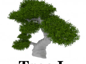 Paket pohon 3d Model 3D