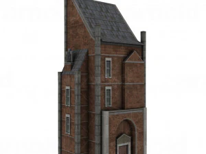 urban buildings pack 15 pieces 3D Model