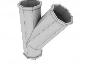 pipes and fittings pack 31 pieces 3D Model