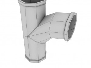 pipes and fittings pack 31 pieces 3D Model