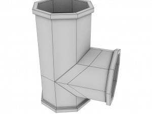 pipes and fittings pack 31 pieces 3D Model