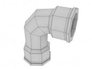 pipes and fittings pack 31 pieces 3D Model