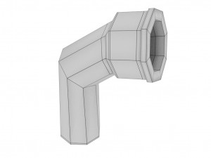 pipes and fittings pack 31 pieces 3D Model