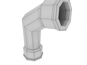 pipes and fittings pack 31 pieces 3D Model