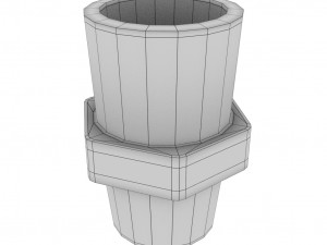 pipes and fittings pack 31 pieces 3D Model
