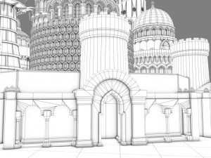 castle island 3D Model