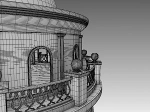 3d galata kulesi galata tower 3D Model