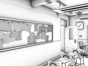 school classroom Modelo 3D