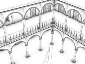 ancient building 3D Model