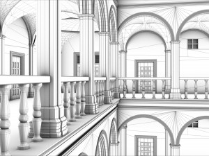 ancient building 3D Model