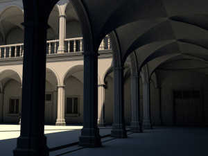 ancient building Modèle 3D