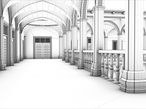 ancient building 3D Model