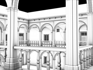ancient building 3D Model