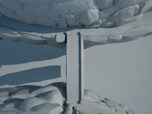 bridge on a canyon 3D Model