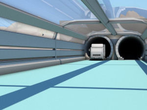 futuristic exoplanetary facility Modelo 3D