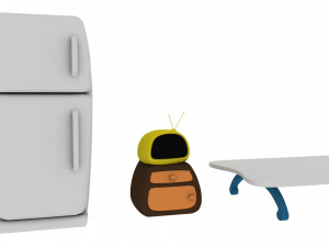 cartoon assets pack 3Dモデル