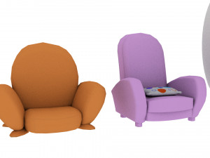 cartoon assets pack 3Dモデル