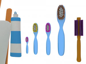 cartoon assets pack 3D Model