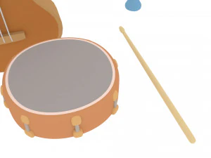 cartoon assets pack 3D Model