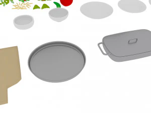 cartoon assets pack 3D Model