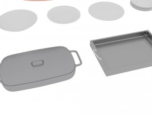 cartoon assets pack 3D Model