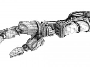 Robot hand 3D Model